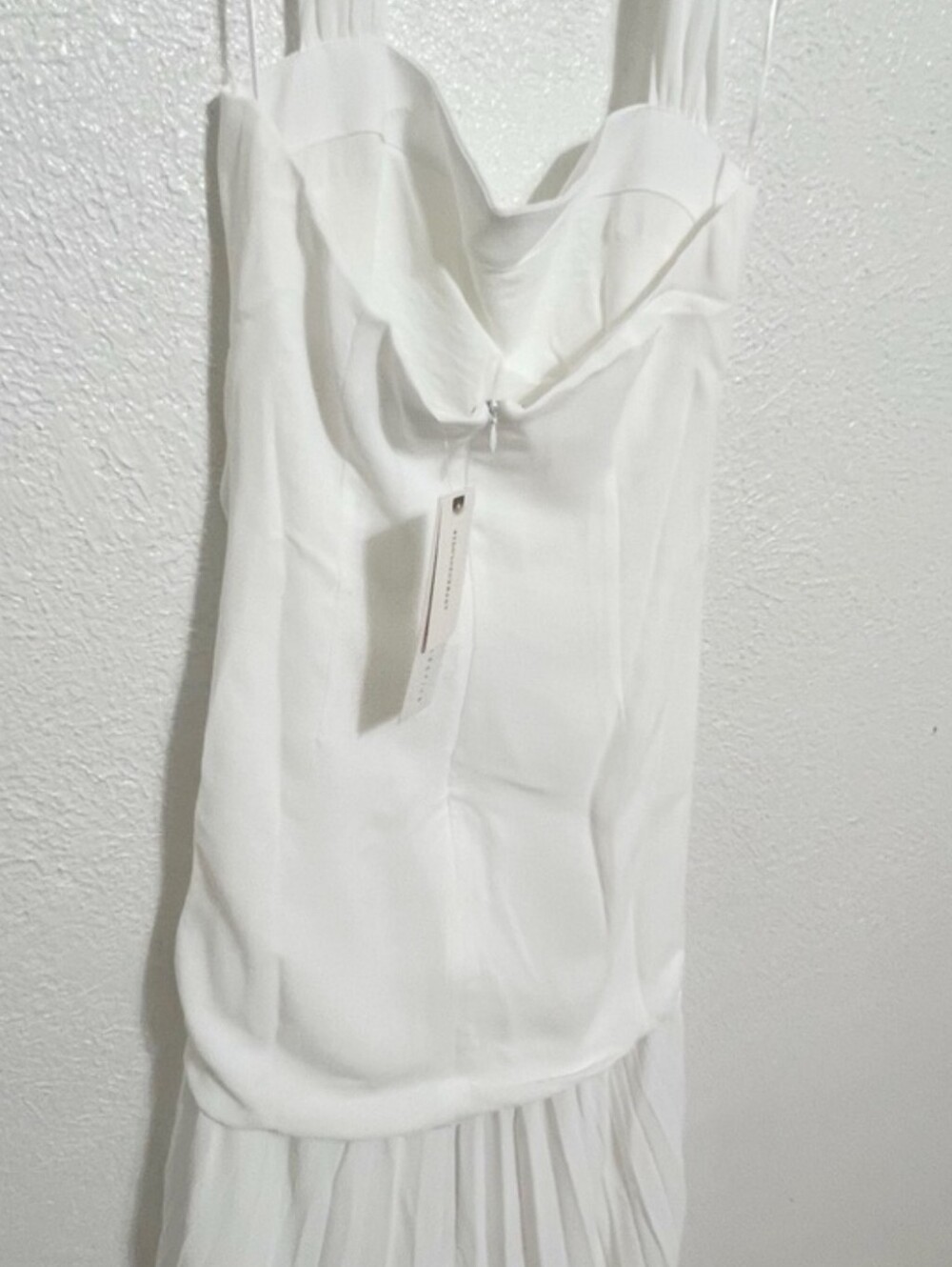 Anthropologie Delfi Collective NWT Delilah Halter Pleated Drop-Waist Maxi Dress - Picture 11 of 13